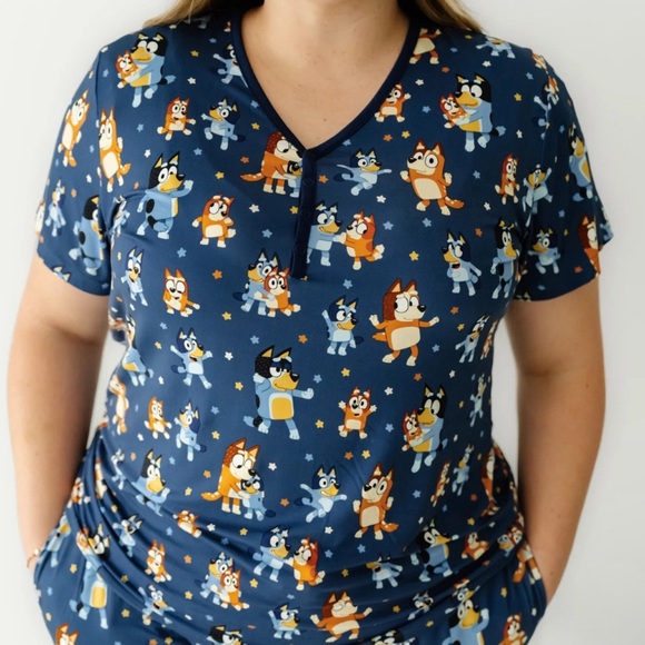 Little Sleepies Other - Little Sleepies Medium Bluey Dance Mode Women’s Short Sleeve
